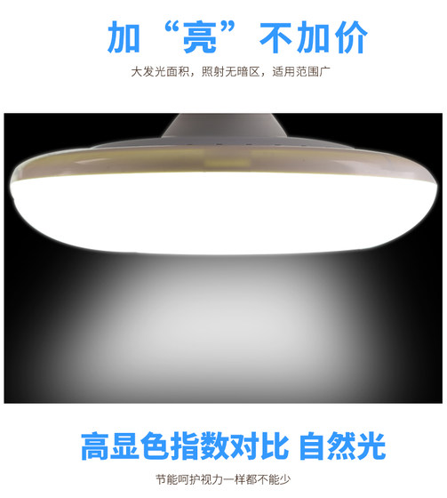 High power LED round high brightness light bulb