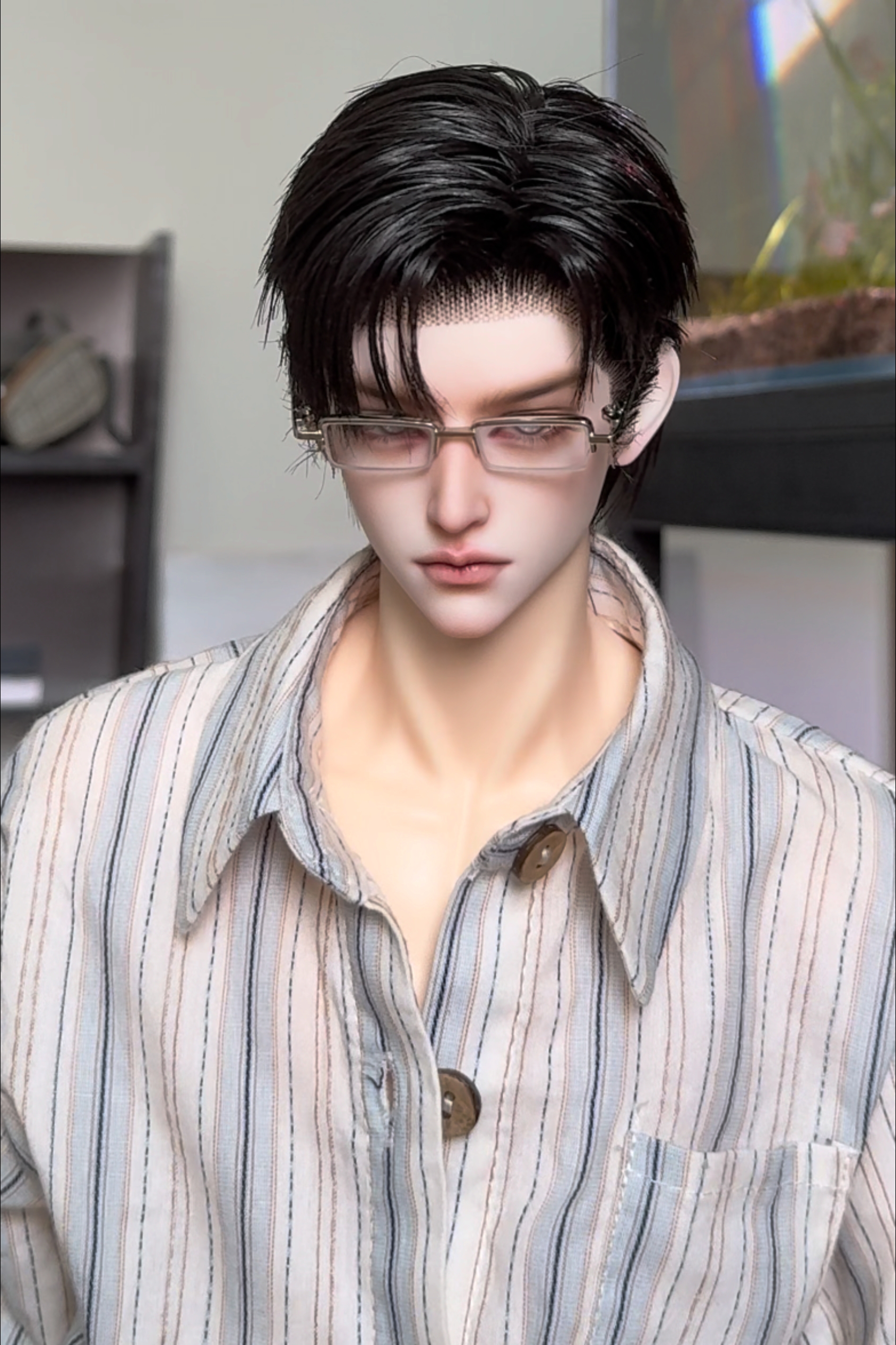 小羊失眠自制 龙屿 原创BJD 75 70 特四娃头 进口双抗树脂翻模 - 图1