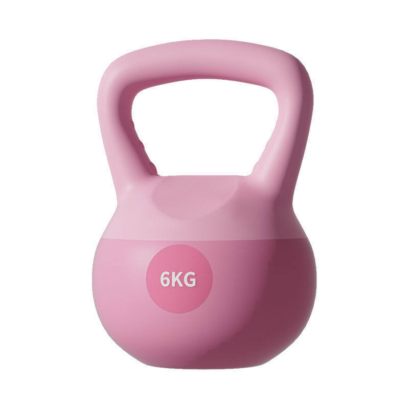 Soft bottom kettlebell fitness thin arm butt training equipment kettle lifting dumbbell butt lift soft kettlebell home exercise soft bottom kettle bell