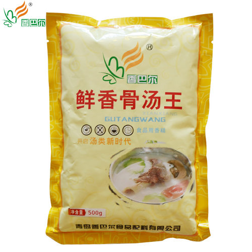 香巴尔鲜香骨汤王猪骨大骨高汤白汤粉浓缩商用增香提鲜汤料调料粉 - 图0