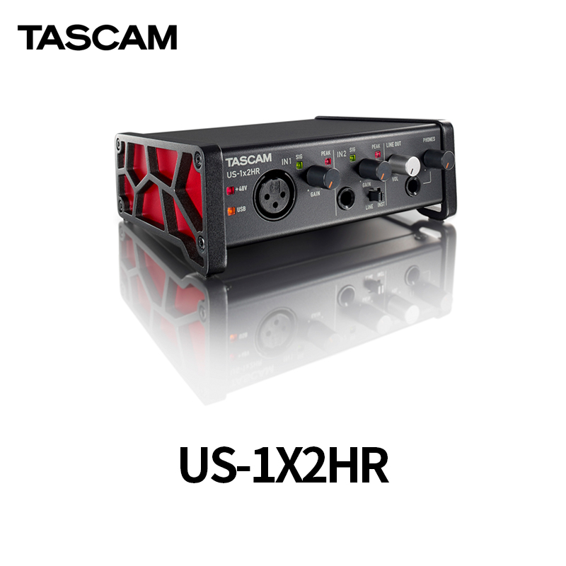 TASCAM US-1X2HR US-2X2HR  US-4X4HR录音声卡电脑手机直播声卡 - 图1