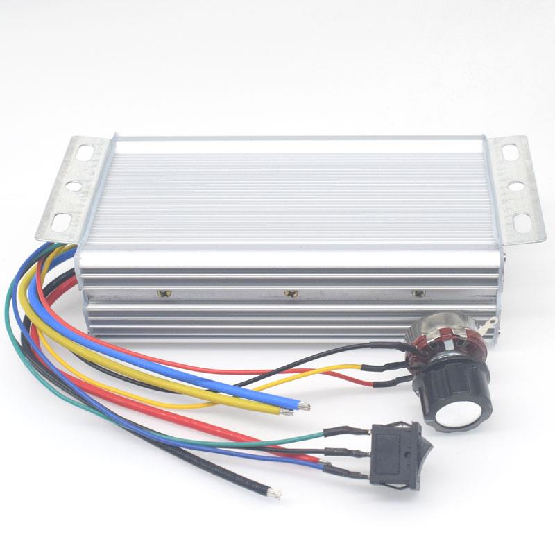 100A直流电机调速器12V24V电动叉车爬楼车地牛控制器船用推进倒顺 - 图1