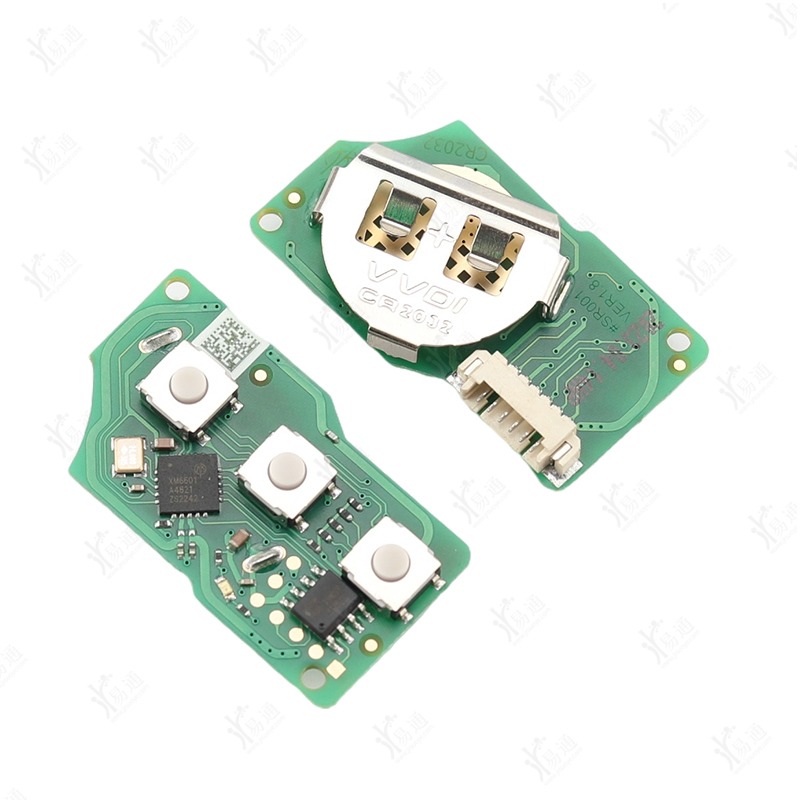 适用VVDI子机B5款3键无积分单独电路板子普通有线B5款遥控器子机 - 图2