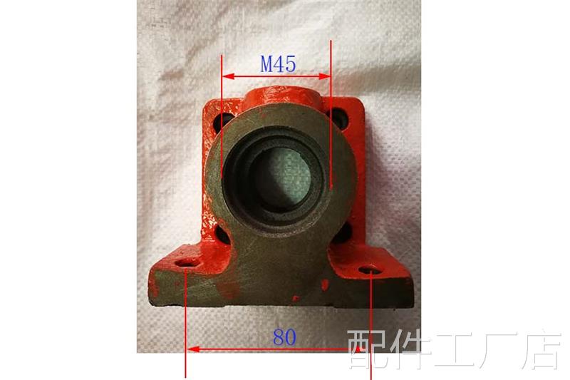 南通M7130A平面磨床工作台液压油缸左、右支架配件-图1