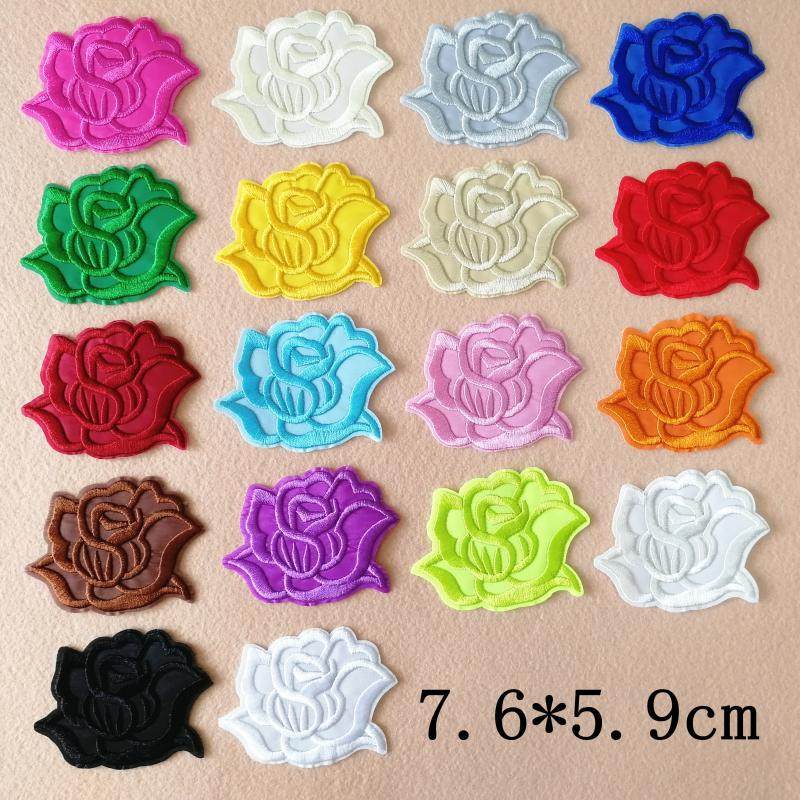 白色大号玫瑰花朵补丁贴装饰贴花布贴酒店床单被套烟洞修补刺绣贴,淘宝优惠券,粉丝福利购,淘宝优惠卷