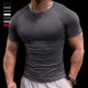 Domineering muscle short-sleeved quick-drying men's routine