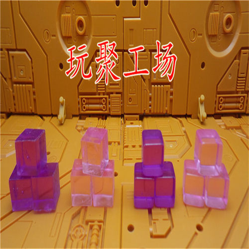 【玩聚工场】G1变形金刚能量块场景配件 晶体石道具IDW经典MP系列 - 图0
