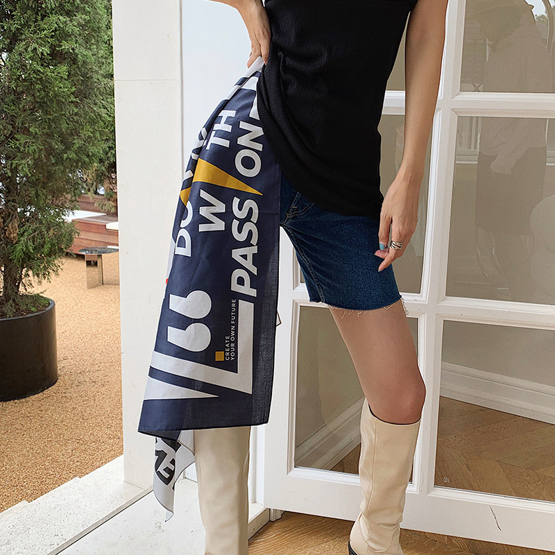 披肩围巾男士春秋美式丝巾女夏季防晒头巾发带嘻哈裤巾70方巾抹胸,淘宝优惠券,粉丝福利购,淘宝优惠卷