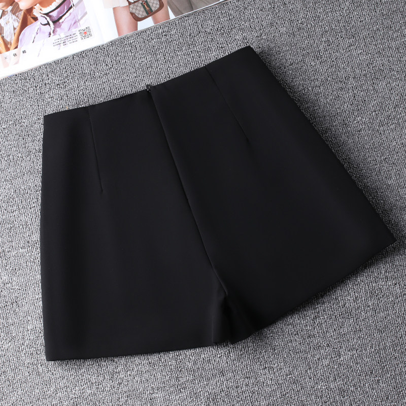 黑色西装裙裤秋冬新款2021韩版短裤 佐帕莎休闲裤