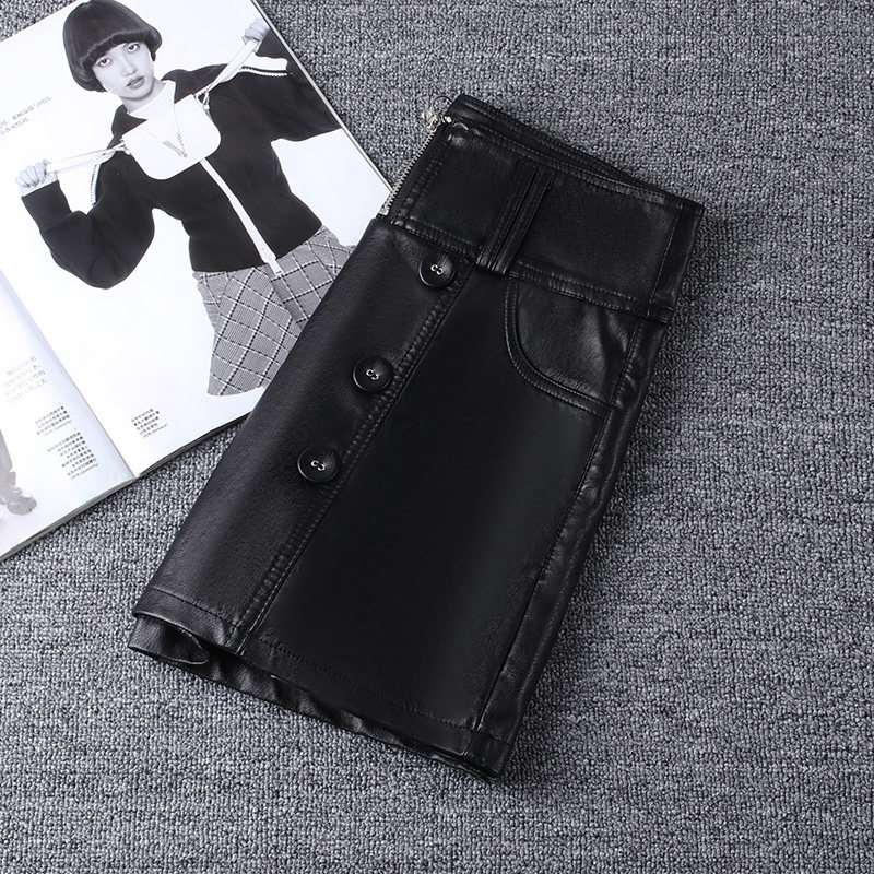 2021秋冬季新品包臀皮裤冬裙皮裙裤 佐帕莎休闲裤