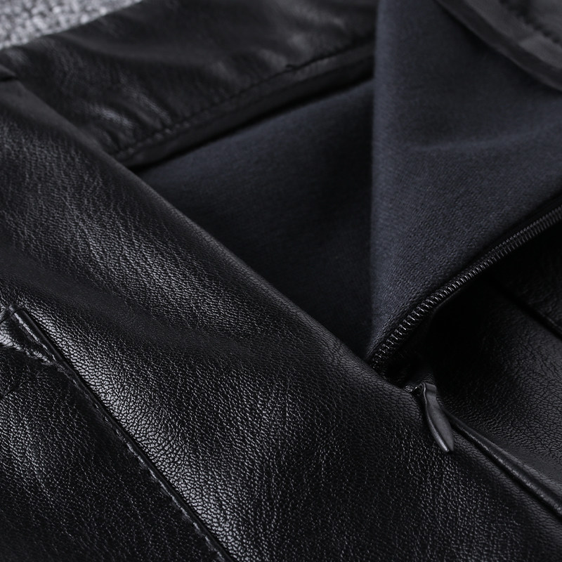 开叉女装爆款2021年秋冬pu皮短裙 佐帕莎半身裙