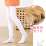 Детские колготки, осенние леггинсы, демисезонные утепленные белые штаны