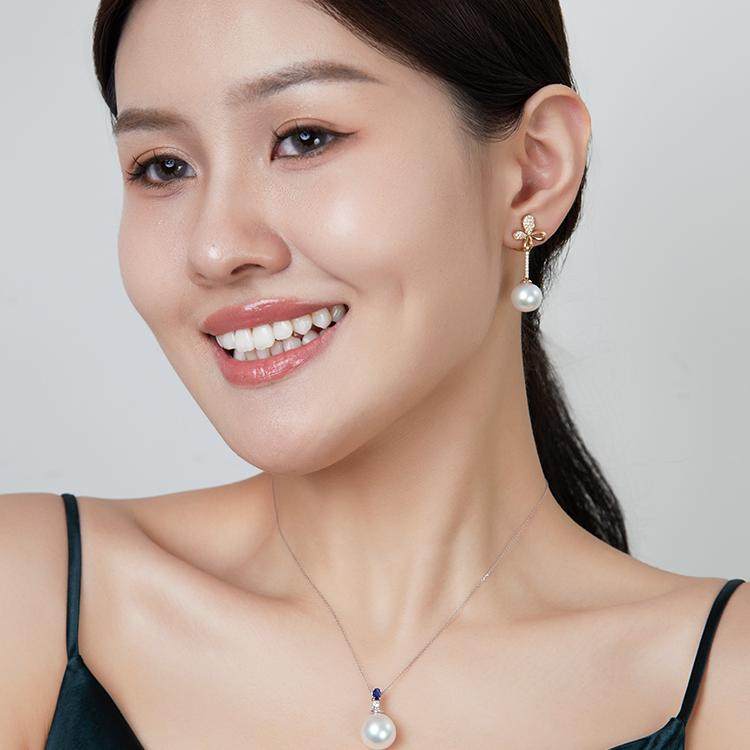 悦甄（直播间专享直降）黑科技插拔扣系列 18K金钻石耳夹蝶怡,淘宝优惠券,粉丝福利购,淘宝优惠卷