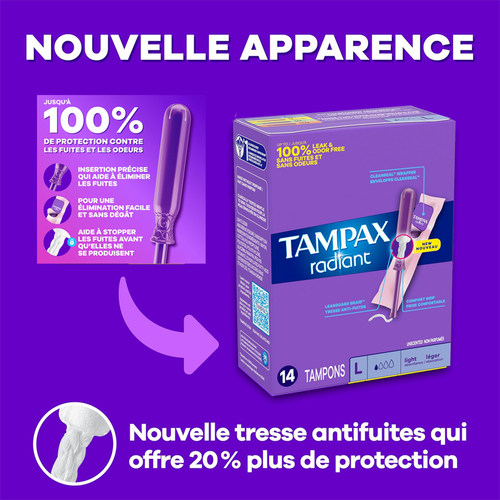 美国丹碧丝卫生棉条塑料导管Tampax光芒卫生棉条幻彩导管棉条 - 图0