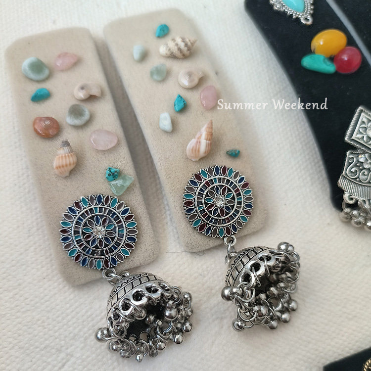 蒙古民族风发饰古风 藏式手工发夹 易梦玲同款边夹流苏发夹 铃铛,淘宝优惠券,粉丝福利购,淘宝优惠卷