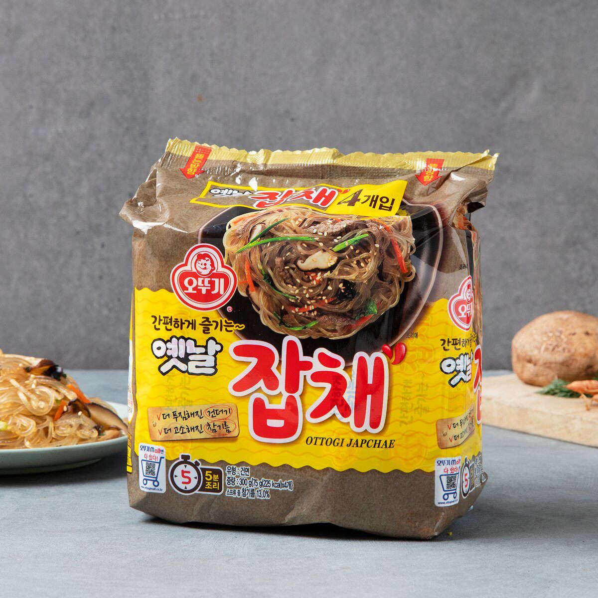 杂菜粉丝 韩国不倒翁速食韩式袋装75g进口炒杂菜细粉条快手菜料理,淘宝优惠券,粉丝福利购,淘宝优惠卷