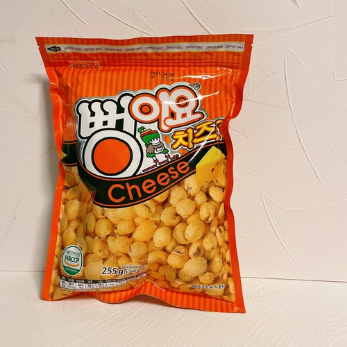 Управление корейским импортированным Aibao Park Cheese Cheese Shere закуски оригинальный кукурузный сыр сыр вкус хрустящий