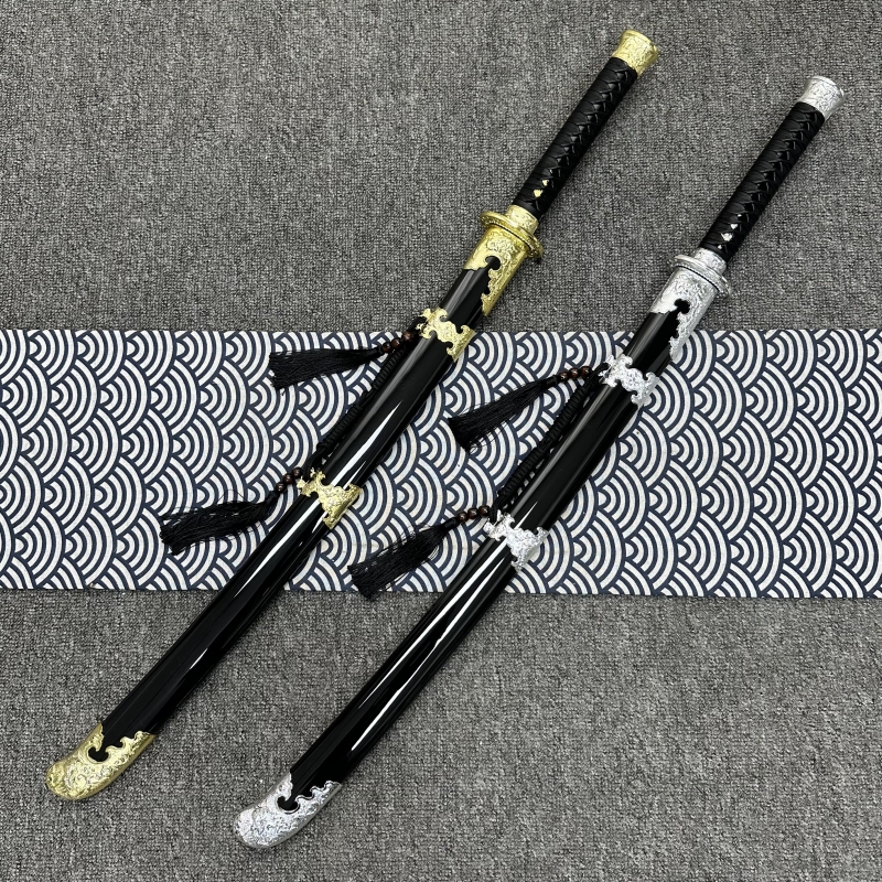 绣春刀塑胶刀塑料仿真刀玩具唐横刀高强度练习冷钢对打训练刀剑 - 图1