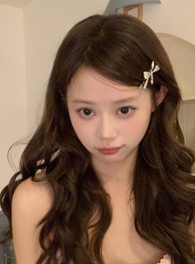 舞会Doll。设计感金属蝴蝶结发夹刘海夹高级感发卡边夹赵露思同款