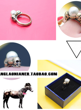 蒸汽朋克 幾何 4D 簡約punk暗黑耳钉能量 復古vintage 戒指 手鏈