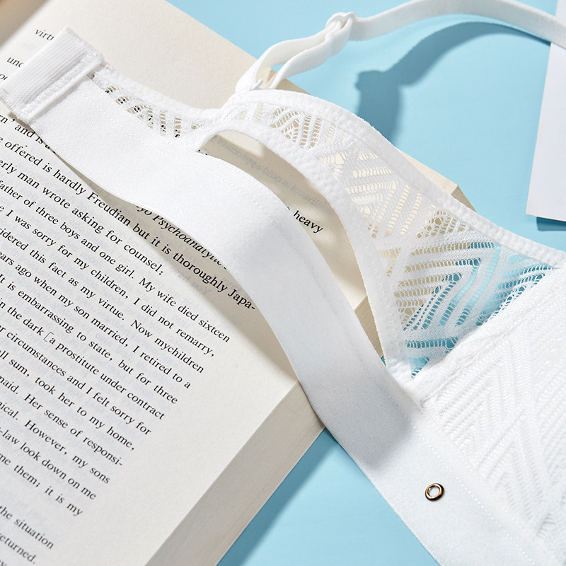 兰卓丽无钢圈薄款聚拢小胸三角杯 兰卓丽文胸