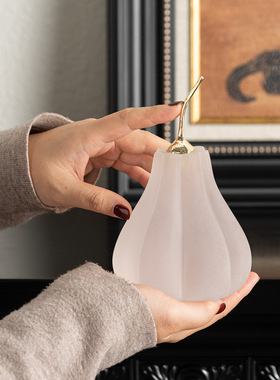 现代简约创意树脂金属梨子南瓜摆件样板间桌面茶几电视柜饰品