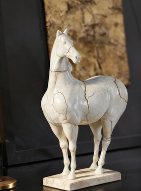 复古树脂动物雕塑摆件纯手工