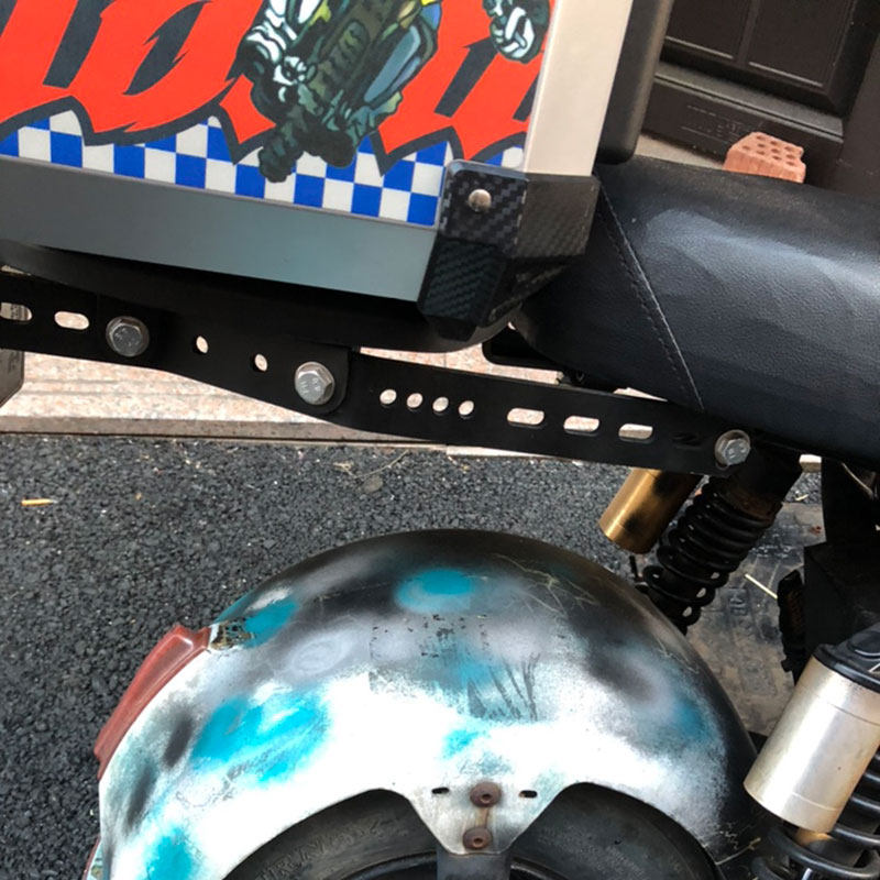 摩托车加厚货架钣金碳钢加强承重铝合金尾箱专用抗断裂组合式支架,淘宝优惠券,粉丝福利购,淘宝优惠卷