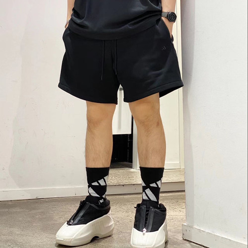 正品Adidas阿迪达斯男女篮球运动训练透气五分短裤IY1967 IJ5550 - 图3
