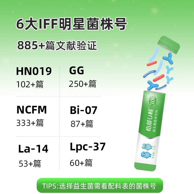 2盒怡能U畅300益生菌杜邦IFF(原美国杜邦)嗜酸乳双歧杆菌HN019-图2