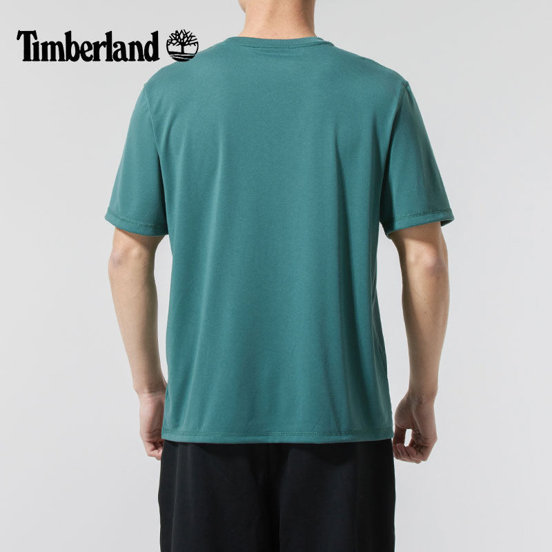 添柏岚男款夏季透气宽松绿色上衣户外运动型T恤跑步休闲短袖A5YZ7,淘宝优惠券,粉丝福利购,淘宝优惠卷