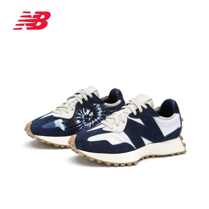 New Balance NB官方奥莱 女鞋秋循香之履墨蓝休闲鞋327野兽派联名_New Balance官方奥莱店_运动鞋new-第5张图片-提都小院