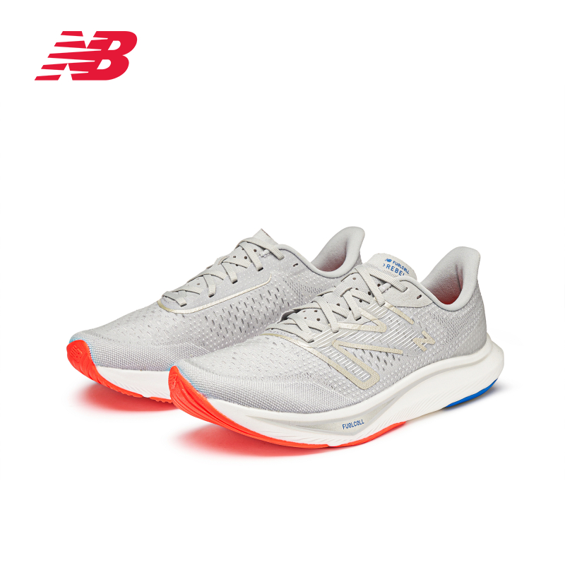 New Balance NB官方奥莱 女鞋夏季专业运动网面跑步鞋Rebel v3 - 图0