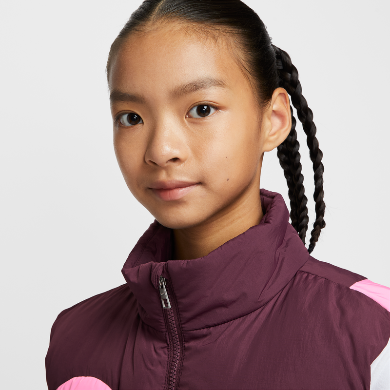 耐克暖钩羽绒服大童保暖羽绒马甲冬季男女童NIKE PUFFER IQ2954,淘宝优惠券,粉丝福利购,淘宝优惠卷