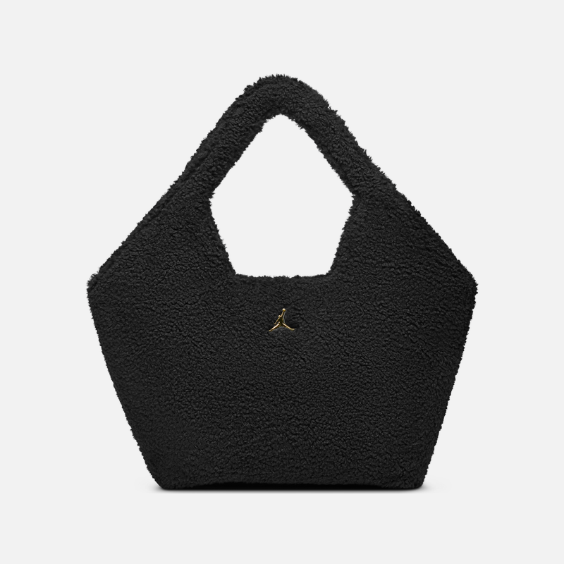 耐克乔丹仿羊羔绒托特包冬季新款收纳拼接提手宽敞JORDAN IQ3198,淘宝优惠券,粉丝福利购,淘宝优惠卷