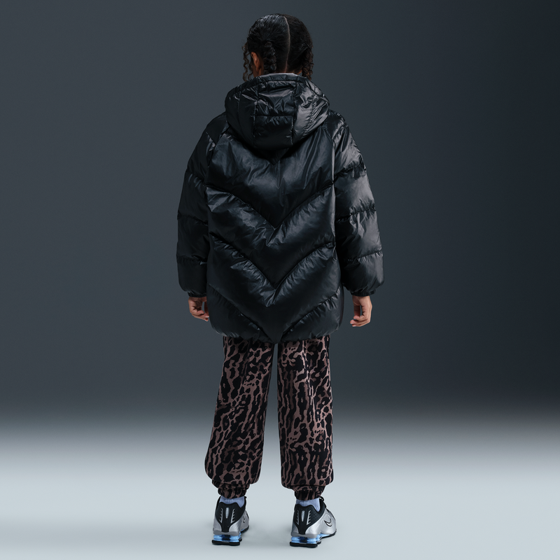 耐克大童珠光感羽绒服外套冬季男女童时尚双向拉链NIKE IQ9828,淘宝优惠券,粉丝福利购,淘宝优惠卷