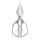 Craftsmanship large-head scissors labor-saving stainless steel
