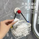 Suction cup discarded face towel storage box wall hanging