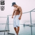 Muscledog Cơ bắp Chó thể thao Quần short nam Summer Tide Thương hiệu Panda Bears Thư giãn Thể dục Đào tạo Quần âu - Quần thể thao