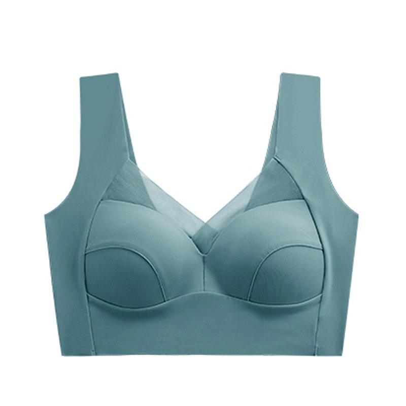无痕冰丝性感女士防下垂美背心文胸 俞兆林优格文胸