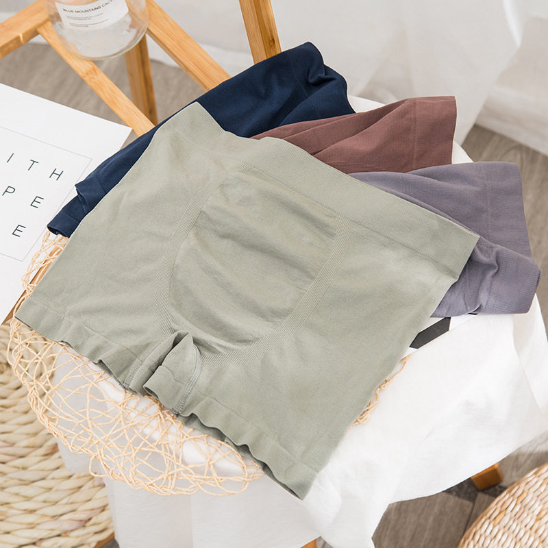 俞兆林纯棉男士抗菌运动头无痕短裤 俞兆林优格男平角内裤