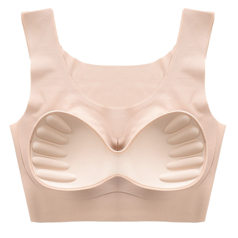 俞兆林日本无钢圈薄款跑步防震胸罩 俞兆林优格文胸