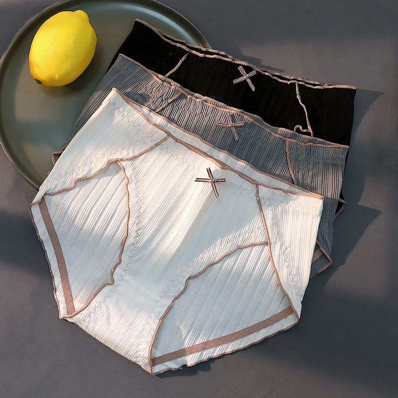 俞兆林女士抗菌中腰无痕短裤头内裤 俞兆林优格女三角裤