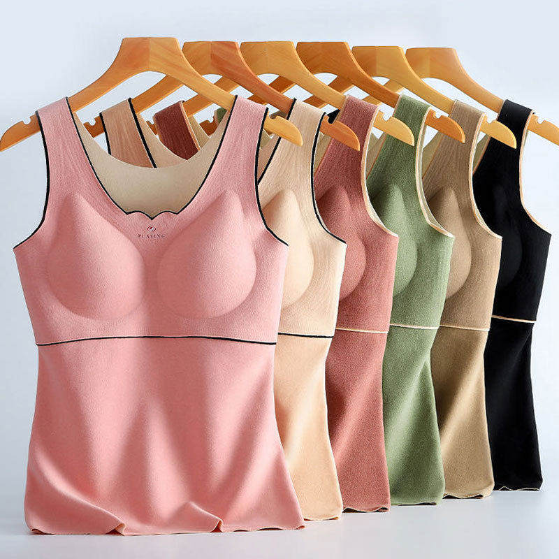 俞兆林无痕保暖背心发热加绒德内衣 俞兆林优格保暖背心