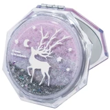 Маленькое портативное милое двусторонное зеркало, Южная Корея