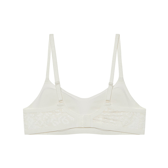 AIMER CHUANG Mingdong 7 Underwear Women's V-neck Wireless Spaghetti Shoulder Strap Comfortable Bra CA171891