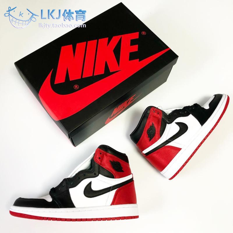 Air Jordan 1 AJ1 红丝绸蛇纹 芝加哥 黑白红脚趾 CD0461-601-016 - 图2