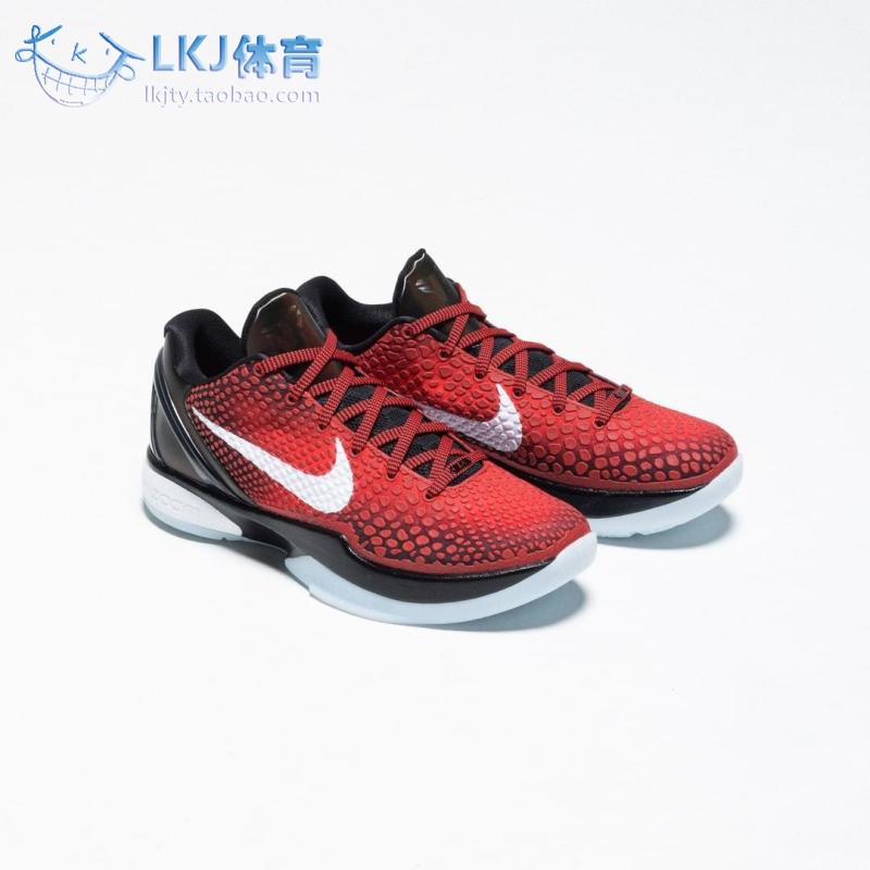 LKJ体育 Nike Zoom Kobe 6 ASG科比 ZK6全明星黑红 DH9888-600-图1