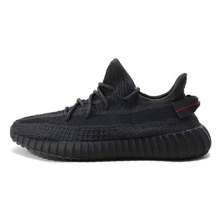 LKJ体育 Adidas Yeezy 350V2黑天使镂空全黑椰子侃爷 FU9006-图3