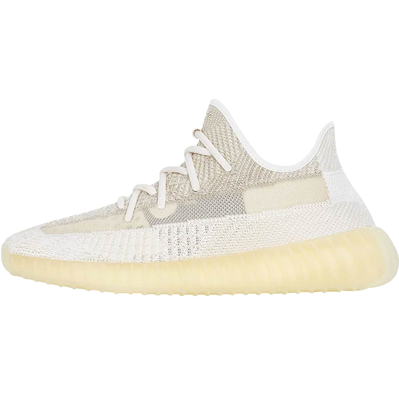 Adidas Yeezy 350V2 米白氧化天使 灰蓝橙侧透椰子 FZ5421 FZ5246 - 图3